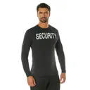 Rothco 2-Sided Security Long Sleeve T-Shirt - 4X-Large - Rothco