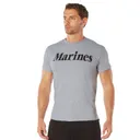 Rothco Grey Physical Training T-Shirt - 3X-Large, Emblem Marines - Rothco