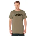 Rothco Ar 670-1 Coyote Brown Marines Physical Training T-Shirt - 3X-Large - Rothco