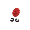 October Mountain String Love 2.0 Kisser Button Red 25 pk. - October Mountain