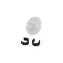 October Mountain String Love 2.0 Kisser Button White 25 pk. - October Mountain