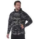 Rothco Concealed Carry Hoodie - Black Camo, 4X-Large - Rothco