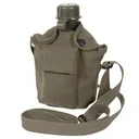 Rothco Vintage Canvas Carry-All Canteen Cover With Shoulder Strap - Olive Drab - Rothco