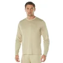 Rothco Gen III Silk Weight Underwear Top - Desert Sand, Small - Rothco