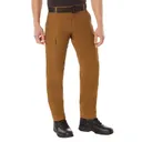 Rothco Active Flex Canvas Work Pant - Work Brown, 28W X 30L - Rothco