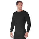 Rothco Thermal Knit Underwear Top - Black, 3X-Large - Rothco