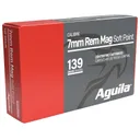 Aguila 7mm Remington Magnum 139 gr BTSP 20rds Rifle Ammo for Long-Range Accuracy - 80591AG - Aguila Ammo