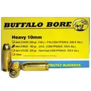 Buffalo Bore Heavy 10mm Auto 180 grain Jacketed Hollow Point Pistol and Handgun Ammo, 20/Box - 21B/20 - Buffalo Bore
