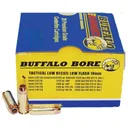 Buffalo Bore 10mm Auto 155 grain Barnes TAC-XP Lead-Free Low Flash Low Recoil Pistol and Handgun Ammo, 20/Box - 21D/20 - Buffalo Bore