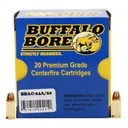Buffalo Bore 9mm Luger +P+ 115 grain Jacketed Hollow Point Pistol and Handgun Ammo, 20/Box - 24A/20 - Buffalo Bore