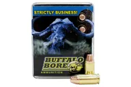 Buffalo Bore Penetrator 9mm Luger +P+ 124 grain Full Metal Jacket Flat Nose Handgun Ammo, 20/Box - 24F/20 - Buffalo Bore