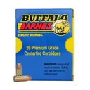 Buffalo Bore 9mm Luger +P 95 grain Barnes TAC-XP Lead-Free Low Flash Handgun Ammo, 20/Box - 24G/20 - Buffalo Bore