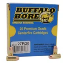 Buffalo Bore Standard Pressure 380 ACP 95 grain Full Metal Jacket Flat Nose Pistol and Handgun Ammo, 20/Box - 27F/20 - Buffalo Bore