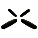 BowJax Speed String Sleeve Black 4pk. - BOWJAX