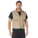 Rothco Ranger Vest - Khaki, Small - Rothco