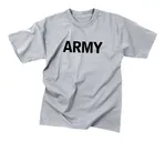 Rothco Kids Army Physical Training T-Shirt - Grey, X-Large - Rothco