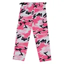 Rothco Kids Cargo Pants - Pink Camo, Medium - Rothco