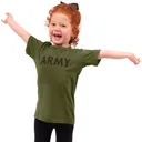 Rothco Kids Army Physical Training T-Shirt - Olive Drab, X-Large - Rothco