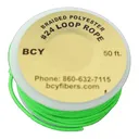 BCY 24 D-Loop Material Neon Green 50 ft. - BCY