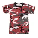 Rothco Kids Camo T-Shirt - Red Camo, X-Large - Rothco
