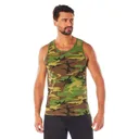 Rothco Camo Tank Top - Woodland Camo, 3X-Large - Rothco