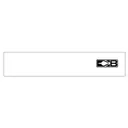 Bohning Blazer Arrow Wraps White X-Large 4 in. 13 pk. - Bohning