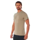 Rothco Solid Color T-Shirt With Cotton - Polyester Blend, Khaki, 2X-Large - Rothco