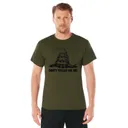 Rothco Dont Tread On Me T-Shirt - Olive Drab, Medium - Rothco