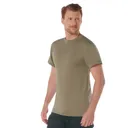 Rothco Quick Dry Moisture Wicking T-Shirt - Ar 670-1 Coyote Brown, Small - Rothco