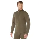 Rothco Ecwcs Gen III Mid-Weight Underwear Top Level Ii - Ar 670-1 Coyote Brown, X-Small - Rothco