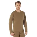 Rothco Ecwcs Gen III Level Ii Underwear Crew Top - Ar 670-1 Coyote Brown, 3X-Large - Rothco