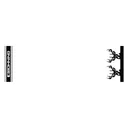 Bohning HD Arrow Wraps White Deer 4 in. 13 pk. - Bohning