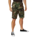 Rothco Rip-Stop Bdu Shorts - Woodland Camo, 3X-Large - Rothco