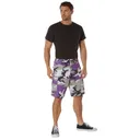 Rothco Colored Camo Bdu Shorts - Ultra Violet Camo, 3X-Large - Rothco