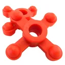 BowJax MaxJax Dampener Red 5/8-1 in. 2 pk. - BOWJAX