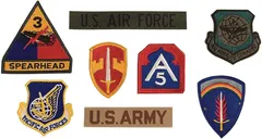 Rothco G.I. Military Assorted Military Patches - Pieces Per Pack 100 Pieces - Rothco