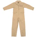 Rothco Kids Flightsuit - Khaki, Medium - Rothco