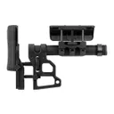 MDT SCS Rifle Skeleton Carbine Stock Black - Adjustable Carbine Stock for Tactical Skeleton Setup for Versatile Use - 102856-BLK - MDT