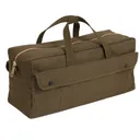 Rothco Canvas Jumbo Tool Bag With Brass Zipper - Olive Drab - Rothco