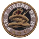 Rothco Dont Tread On Me Round Morale Patch - Packaging Bulk Packaging - Rothco