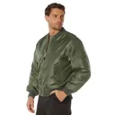Rothco Ma-1 Flight Jacket - Sage Green, 7X-Large - Rothco