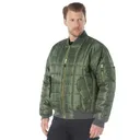 Rothco Quilted Ma-1 Flight Jacket - Sage Green, 3X-Large - Rothco