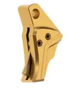 Tyrant Designs - I.T.T.S.-Glock Trigger Glock 43, 43X, 48 Gold/Gold - Screw / Safety - Shoe Only - TD-G43TRIG-GOLD-GOLD - Tyrant CNC