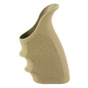 Hogue Handall Beavertail Grip Sleeve Fits Sig Sauer P365-XMACRO, Flat Dark Earth - Enhanced Control - 18523 - Hogue