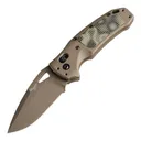Hogue Sig K320 AXG Scorpion Folding Knife Drop Point Flat Dark Earth Plain Edge - Durable, Lightweight and Reliable Handle - 36375 - Hogue