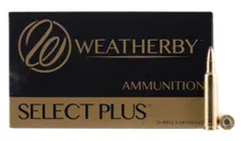 Weatherby Select Plus 270 Weatherby Mag 150 grain Partition Rifle Ammo, 20/Box - N270150PT - Weatherby