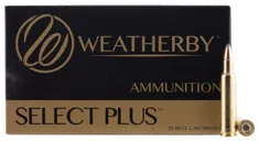 Weatherby Select Plus 416 Weatherby Mag 350 grain Barnes TTSX Rifle Ammo, 20/Box - B416350TTSX - Weatherby