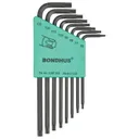 Bondhus TLX8S 8-Piece Long Length Torx L-Wrench Set - Bondhus