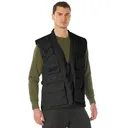 Rothco Deluxe Safari Outback Vest - Black, X-Large - Rothco