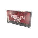 Fort Scott Munitions Tumble Upon Impact .260 Remington 130 gr SCS 20rds Rifle Ammo for Effective Shooting - 260130SCV2 - Fort Scott Munitions